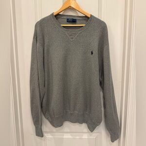 Polo by Ralph Lauren Charcoal Crewneck Sweater